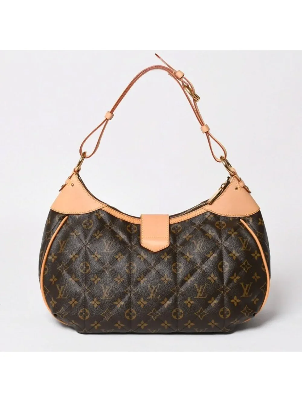 Louis Vuitton Monogram City Bag GM Bag Gold